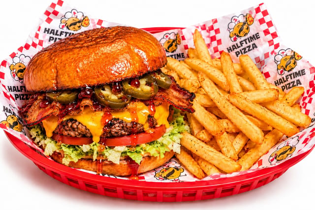 Hot Honey Burger.