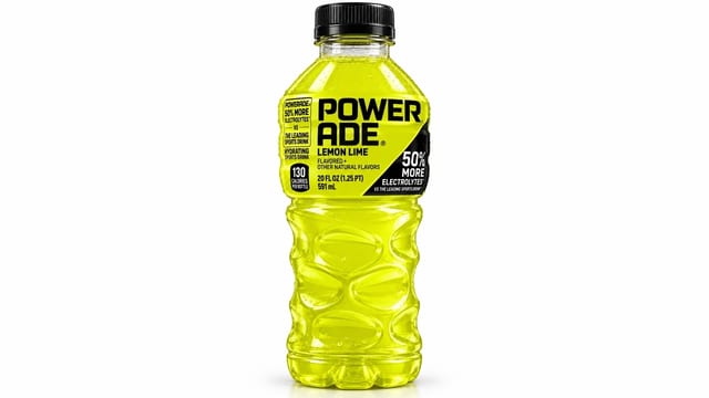 Powerade Lemon Lime.