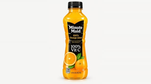 Minute Maid Orange Juice.