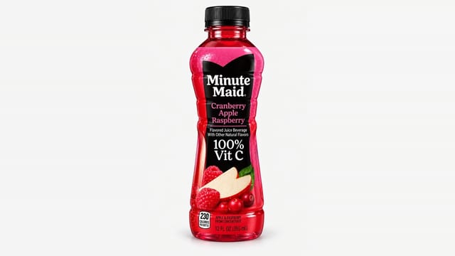 Minute Maid Cran-Apple Juice.